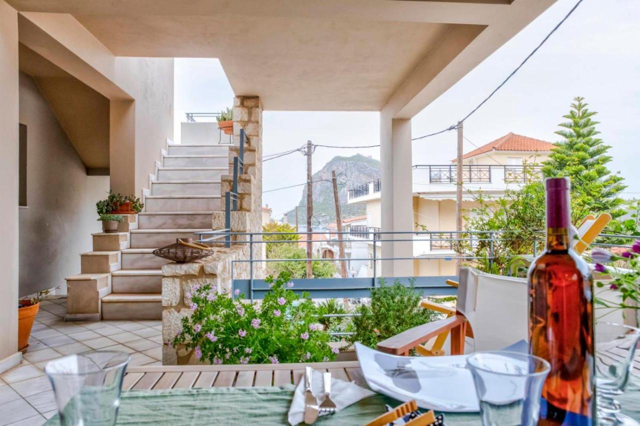 Monemvasia Modern Flat With Partial View Eksteriør billede